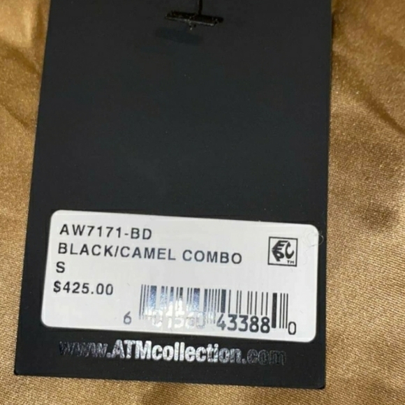 ATM Contrast Detail Silk Satin Slipdress - Picture 9 of 10